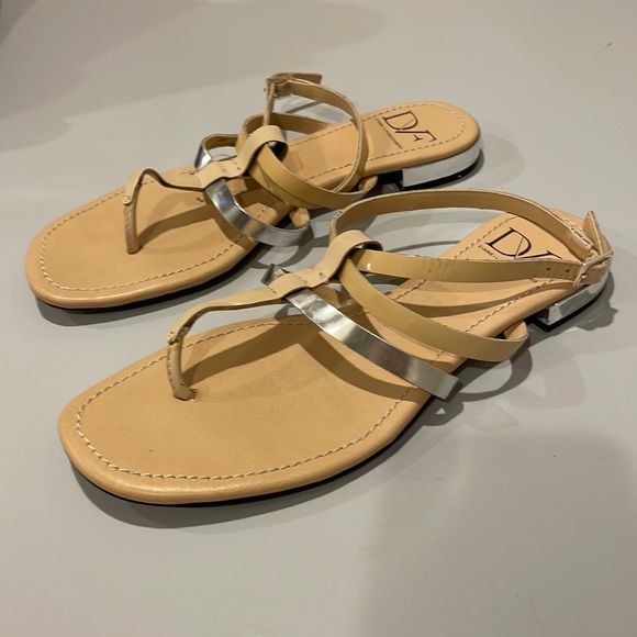 Diane Von Furstenberg strapped sandals size 6 - Picture 1 of 5